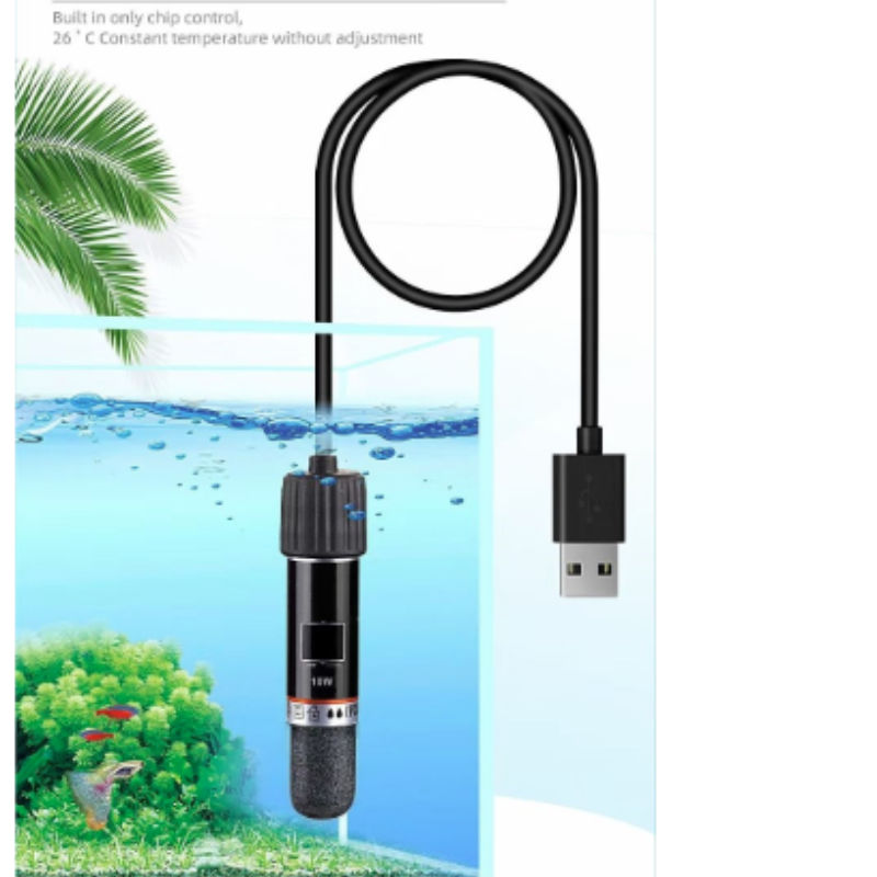 Fish Tank Heater - Batang Pemanas Akuarium Mini USB 10W,