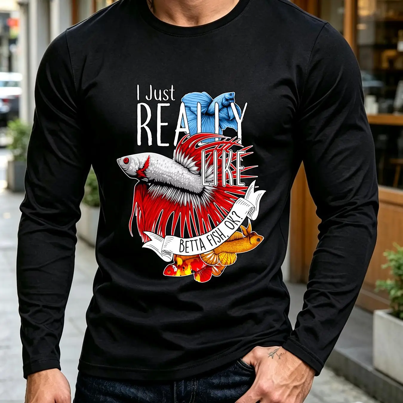 Kaos yang sudah dicuci, motif  - Aquarium Fish Keeping ulasan dan harga