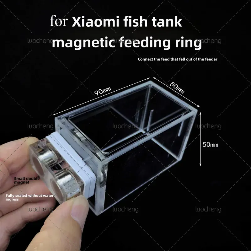 Cincin Pemberi Makan Magnetik  - Xiaomi Aquarium Fish Tank ulasan dan harga