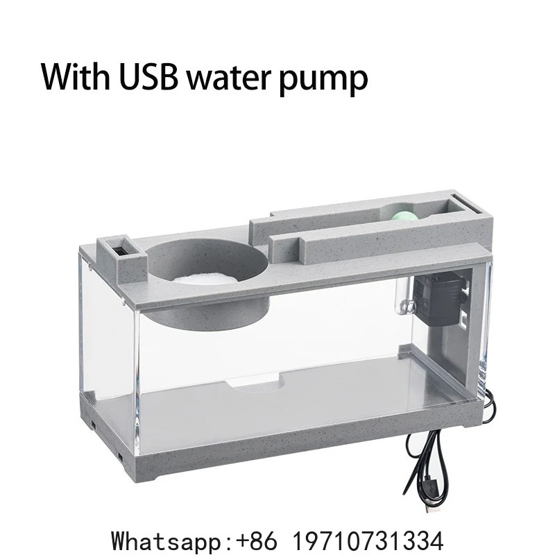 Kit Tangki Ikan Akuarium denga - Fish Aquarium Home ulasan dan harga