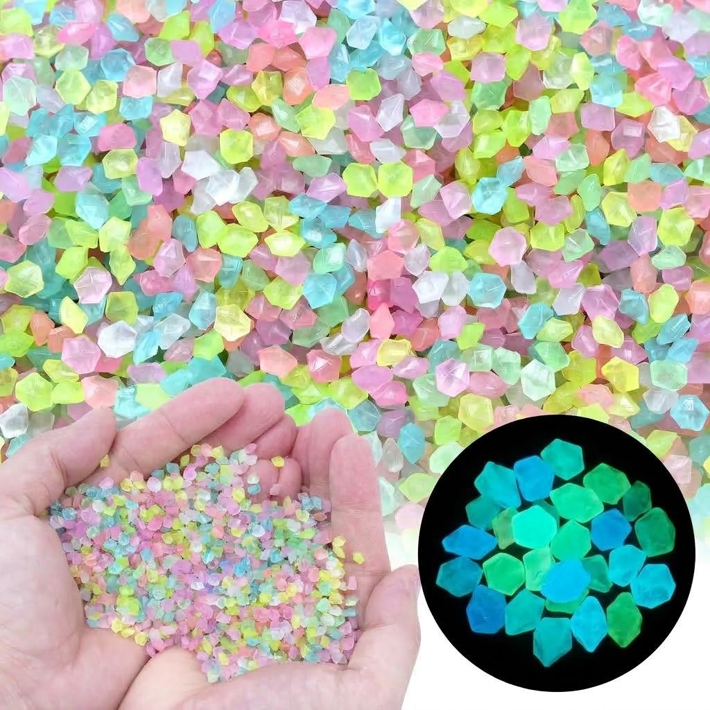 1000 buah pasir bercahaya yang - Fish Aquarium Home ulasan dan harga