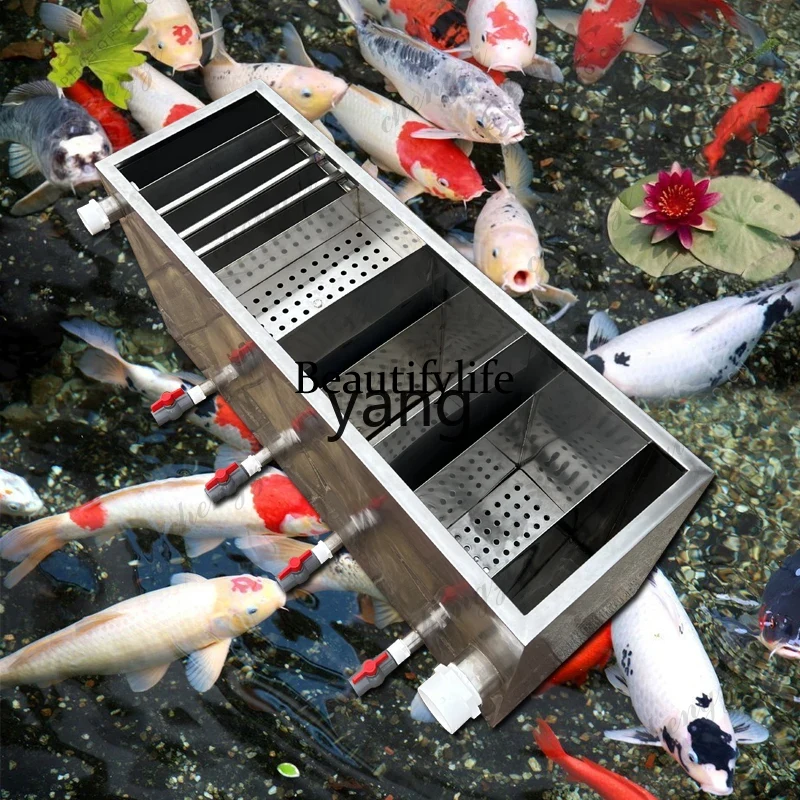Kotak filter multifungsi baja  - Fish Tank Filter ulasan dan harga