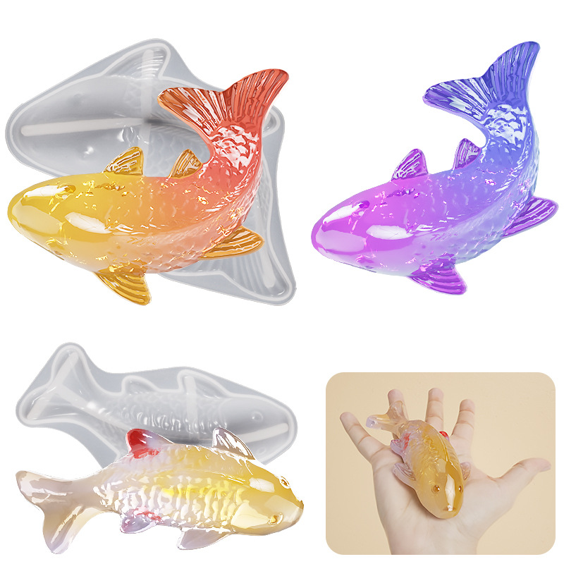Cetakan Resin Epoksi Bentuk Ik - Fish Aquarium Home ulasan dan harga