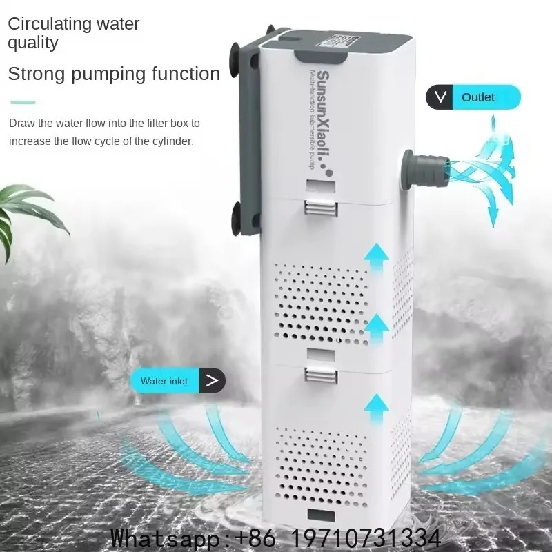 Filter SUNSUN 3 in 1 untuk Aku - Fish Tank Filter ulasan dan harga