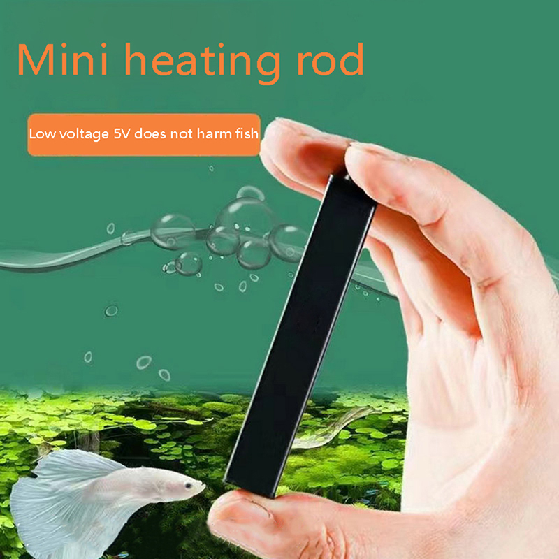 1 Buah Pemanas Akuarium Mini 5 - Fish Tank Heater ulasan dan harga