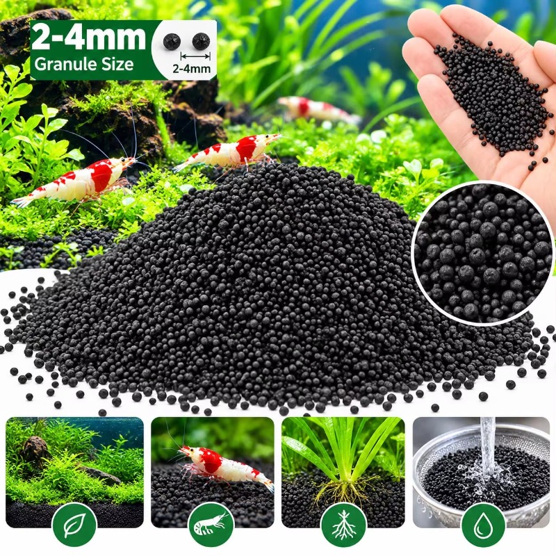 Media Tanam Akuarium Hitam unt - Fish Tank Gravel ulasan dan harga