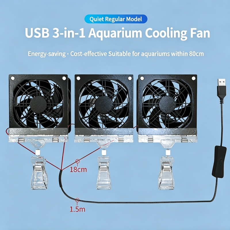 Kipas Pendingin Cepat Sudut Da - Fish Tank Heater ulasan dan harga