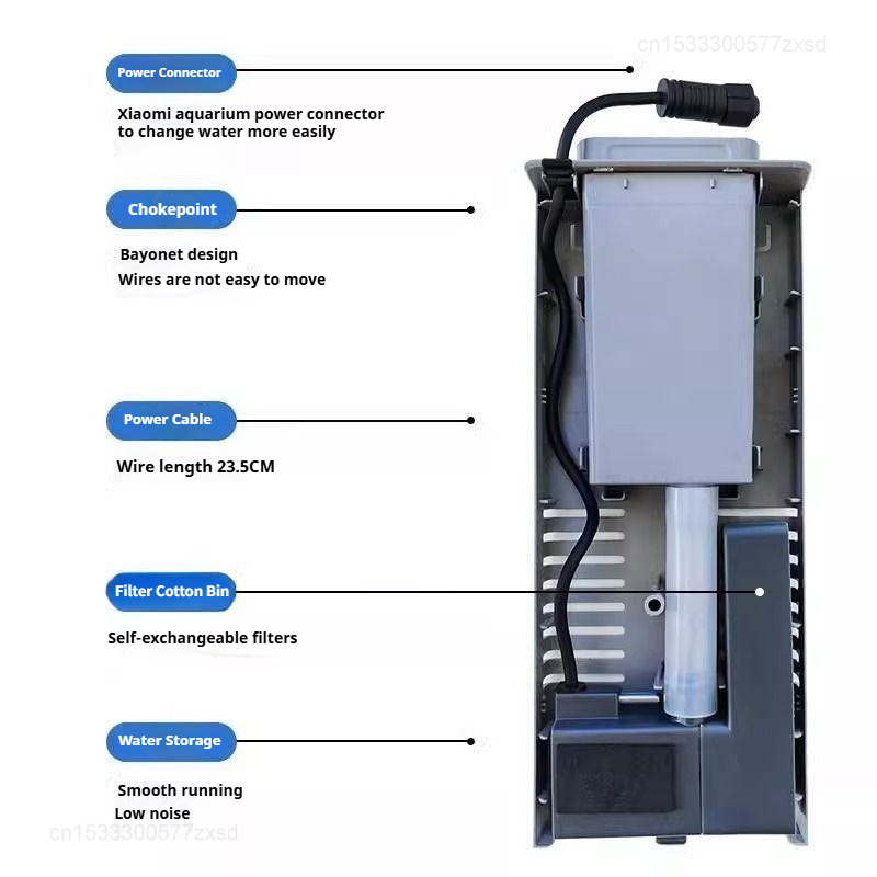 Pompa Air Tangki Ikan untuk Xi - Xiaomi Aquarium Fish Tank ulasan dan harga