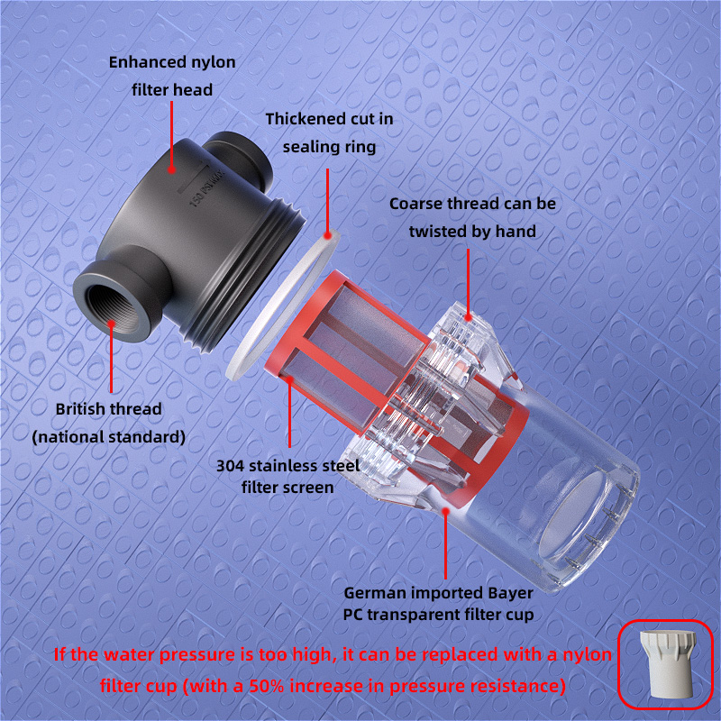 1/2 inci, Ulir Internal dan Ek - Fish Tank Filter ulasan dan harga